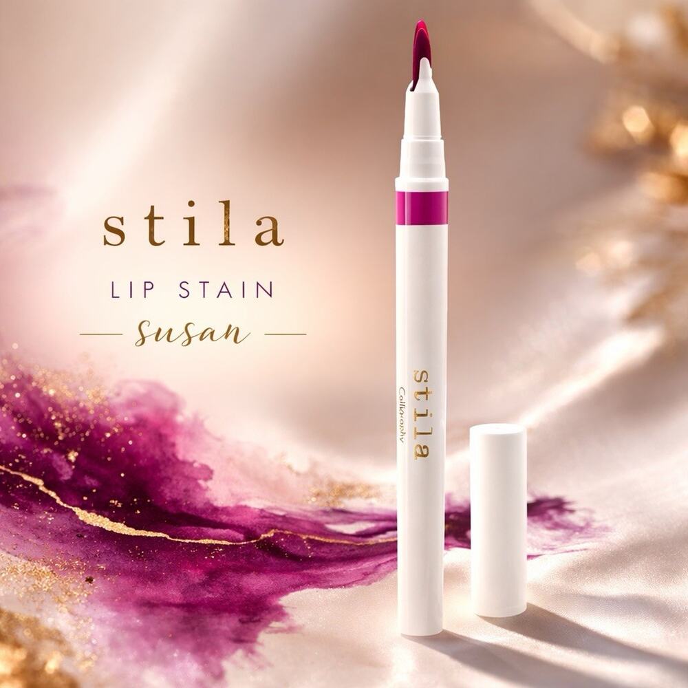 Stila - Calligraphy Lip Stain - Shade: Susan - .022 fl oz/ .67 mL